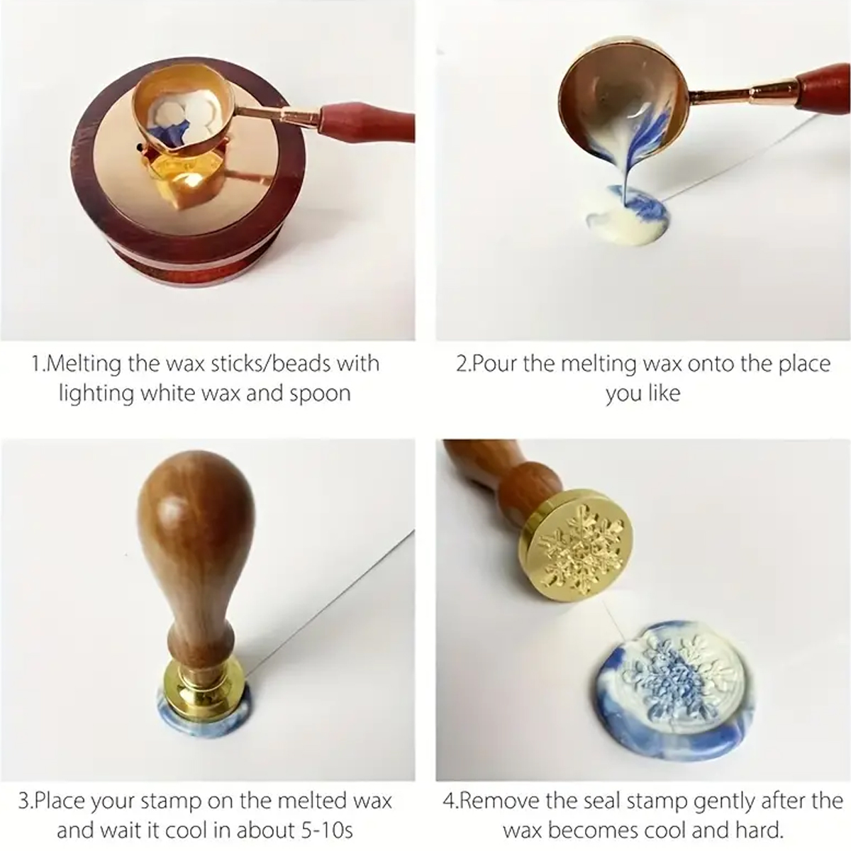 100pc/bag Wax Seal Beads Kit,D - Wax Seal Letter Kit review and price