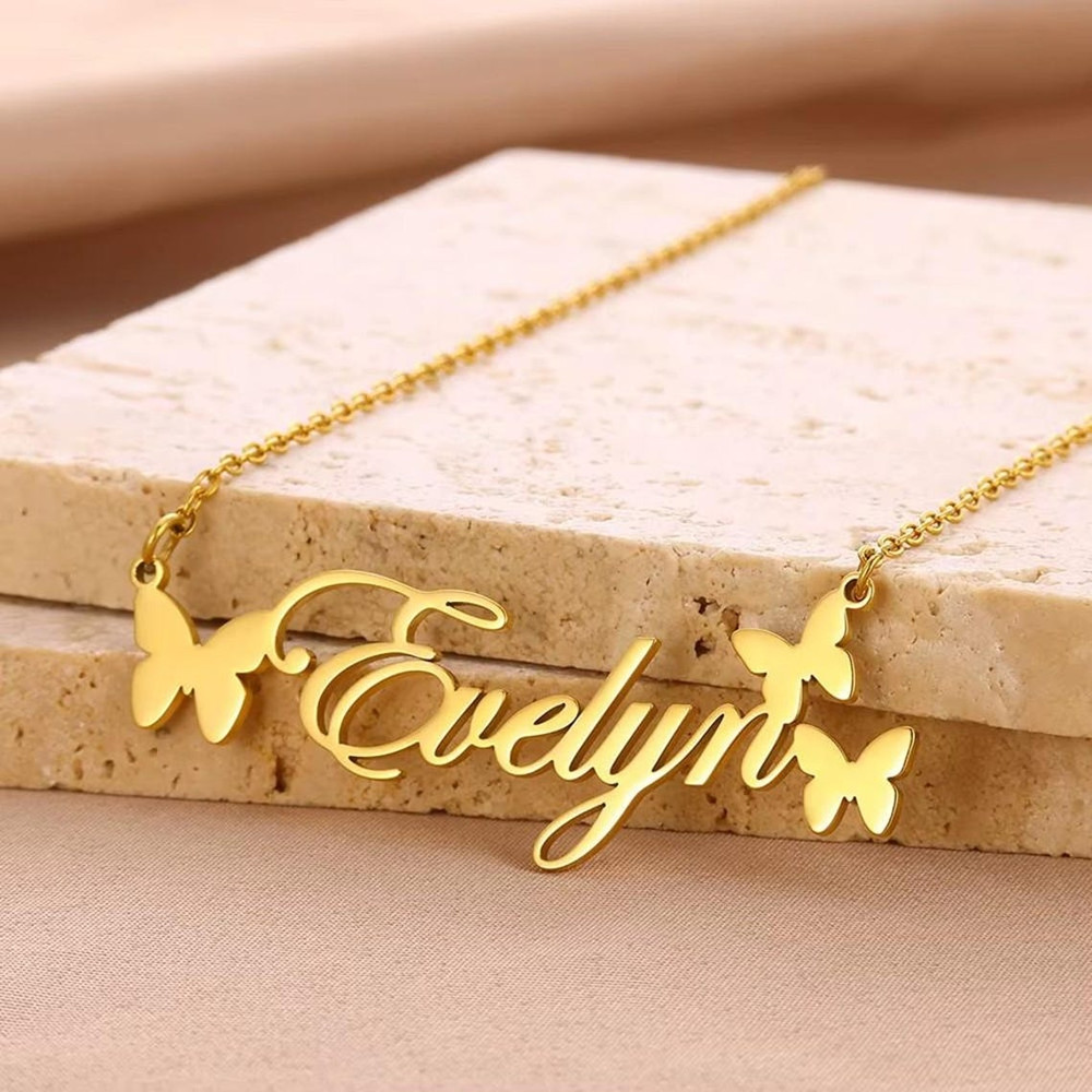 Custom Name Necklace Personali - Birth Flower Necklace review and price