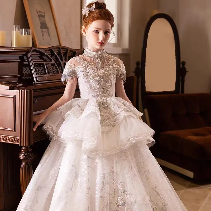 Custom Flower Girl Dress Weddi - Birth Flower Necklace review and price