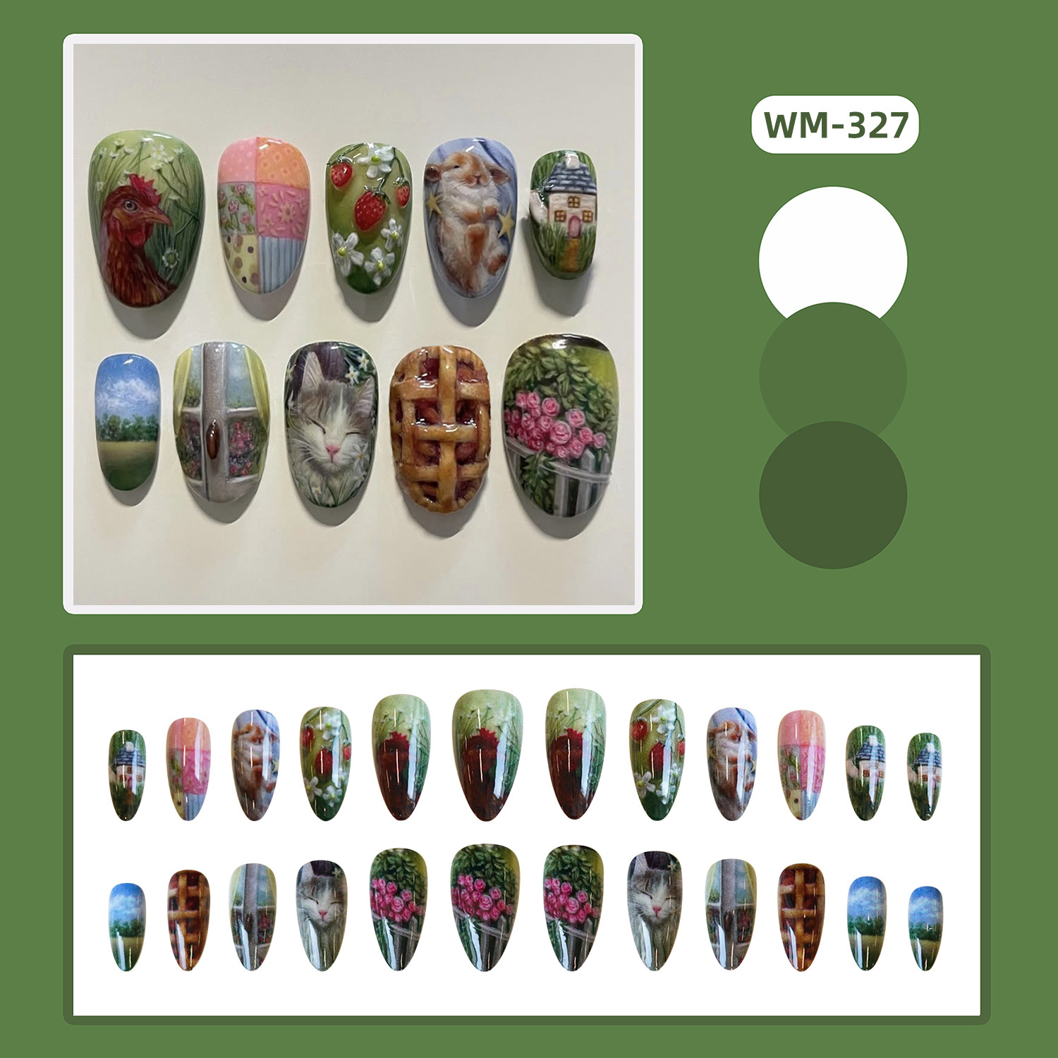 24pcs Pastoral Style Almond Pr - Pressed Flower Art review and price
