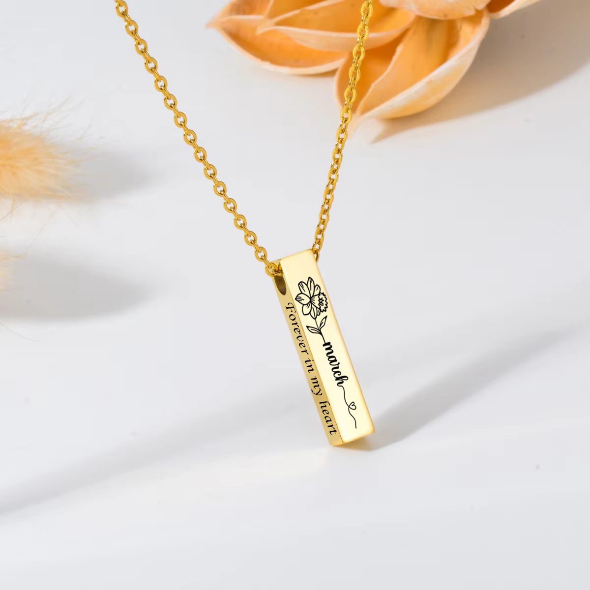 Birth Flower Urn Necklace For  - Birth Flower Necklace review and price