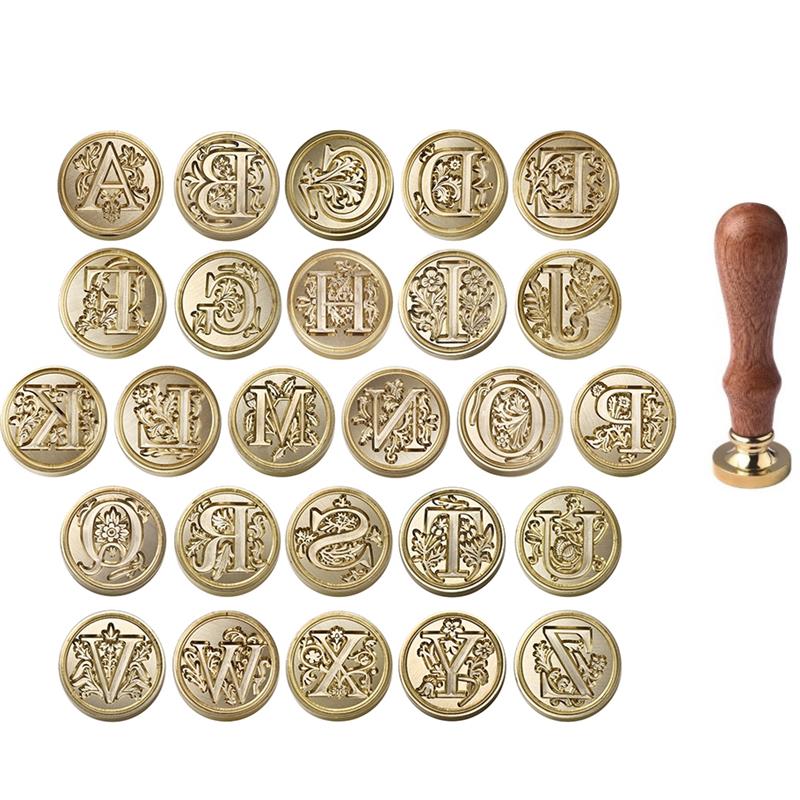 A-Z Vintage Sealed Wax Stamp H - Wax Seal Letter Kit review and price