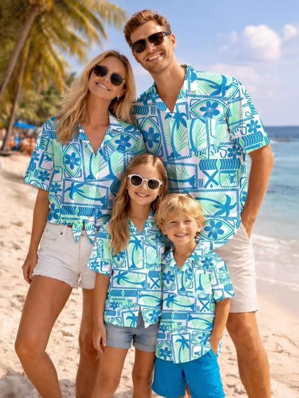 Summer Men's Family Wear Beach - Family Tree Print review and price